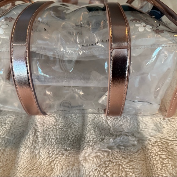 LOUNGEFLY Clear Floral Crossbody Bag with Coin Purse New with Tags 💕 - Picture 13 of 14